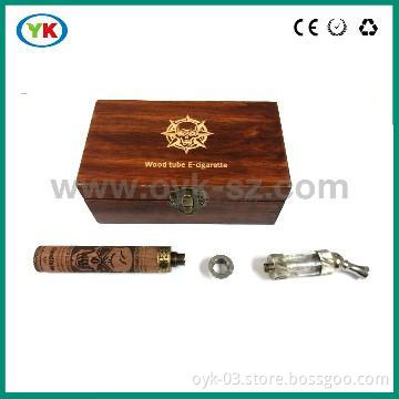 2014 NEW arrival WOOD tube e cigarette kit